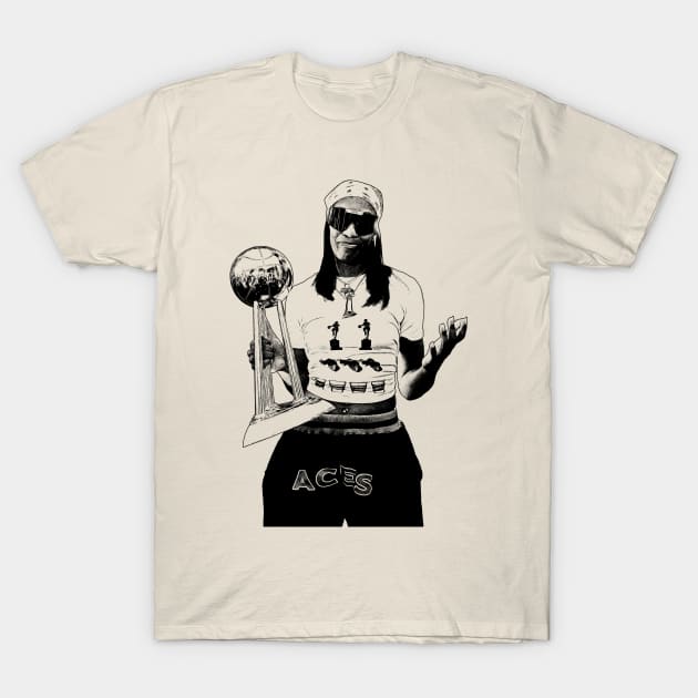 A'ja Wilson T-Shirt by Puaststrol